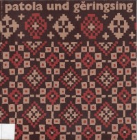 Patola und Geringsing