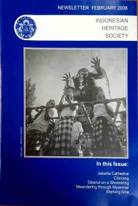 Indonesian Heritage Society: Newsletter February 2008