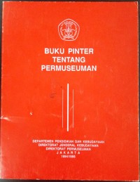 Buku Pinter Tentang Permuseuman