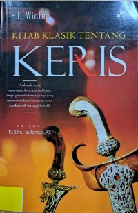 Kitab Klasik Tentang Keris