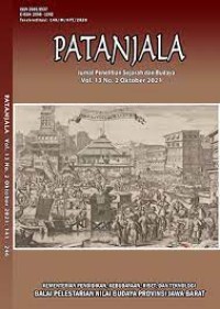 Patanjala: Jurnal Penelitian Sejarah dan Budaya