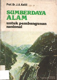 Sumber Daya Alam Untuk Pembangunan Nasional