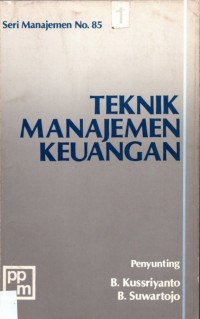 Teknik Manajemen Keuangan