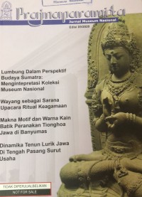 Prajnaparamita Jurnal Museum Nasional