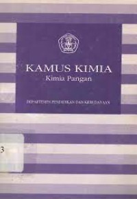 Kamus Kimia: Kimia Pangan